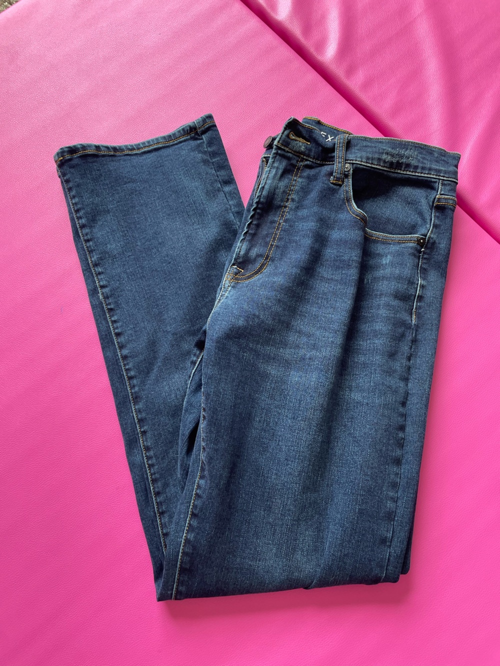 Arizona Jean Company Men's Indigo Straight-Leg Jeans